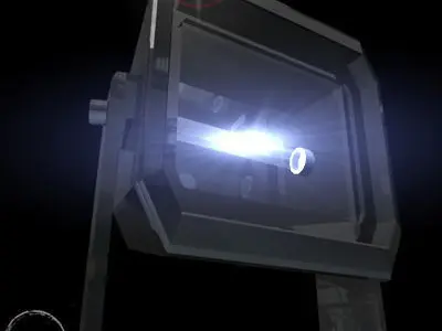 stage light Floodlights 3D model