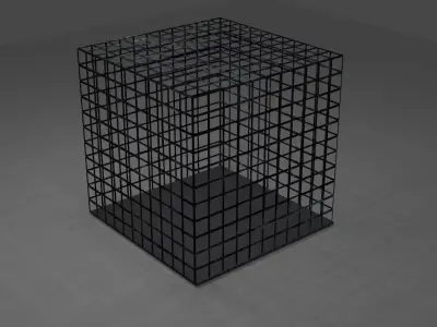 Simple Cage 3D model