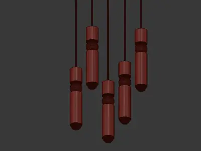 Fulcrum Light Gold Lee Broom 3D model