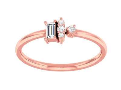 Women Ring 3D print model