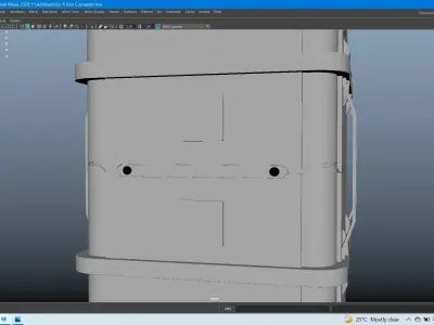 Sci fi Box Container 3D model