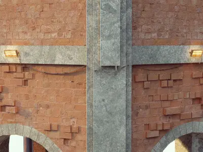 Overhead Water Tank 3D model