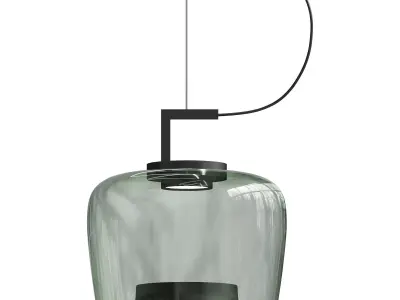  DOUBLE PENDANT LAMP 3D model