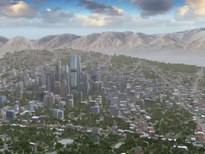 Massive City 04 3D model