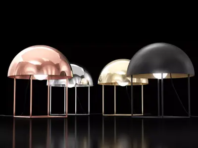 Coco Table Lamp Free 3D model