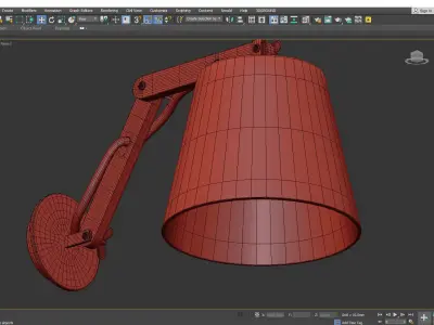 Pinocchio Arte Lamp Low-poly 3D model