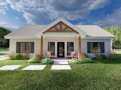 The Willow House 3D model