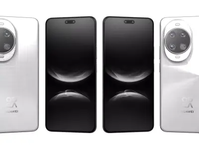 Huawei nova 14 Ultra Floating Light White High Poly 3D model