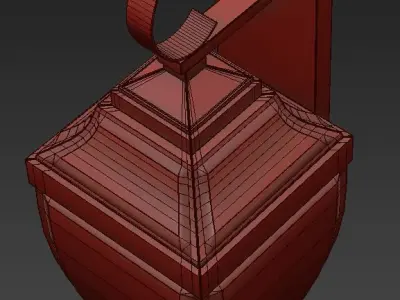 Bellevue wall light 3D model