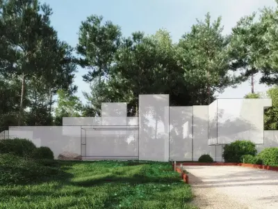 Scene 03 Archexteriors for c4d vol 19 3D model