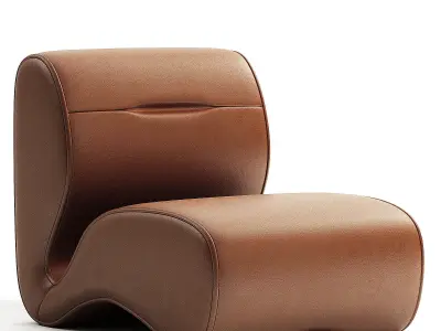  Milena Occasional Chair 3D model