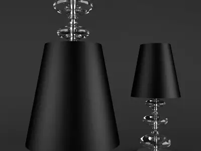 Barovier  Toso lamp 3D model