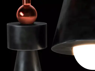 Black light 3D model