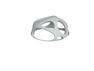 SciFi Cube Object No 54447 Low Poly Shape Low-poly 3D model