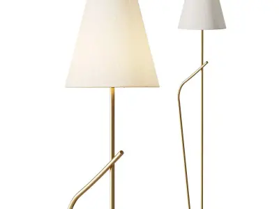 Hudson Valley Lighting Pearce Floor Lamp 3D model