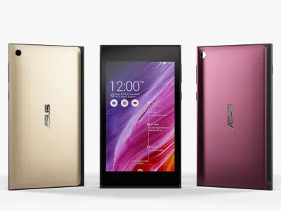 Asus MeMo Pad 7 ME572C tablet Low-poly 3D model