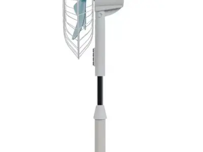 PEDESTAL FAN Low-poly 3D model