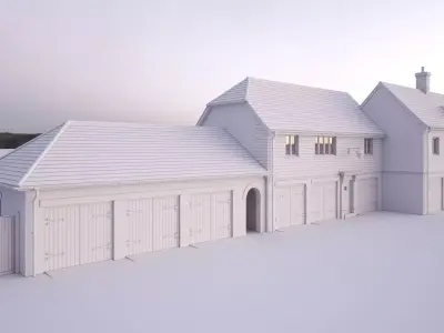 British House Bosc FOG A 3D model