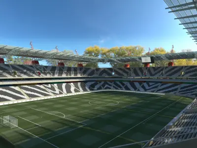 Mbombela stadium 3D model