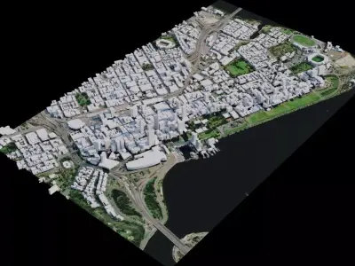Perth - Australia 3D model