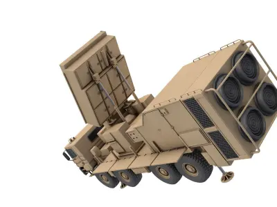 Bavar-373 Radar 3D model