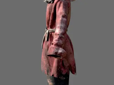 Scarecrow Man Character 3D model