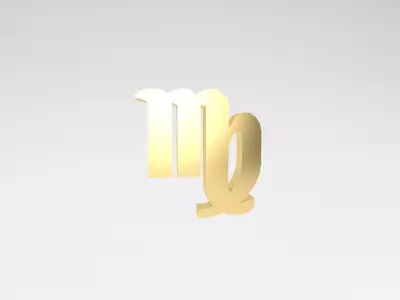 Virgo v1 005 Low-poly 3D model