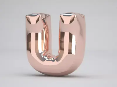 U Balloon Copper 3D model
