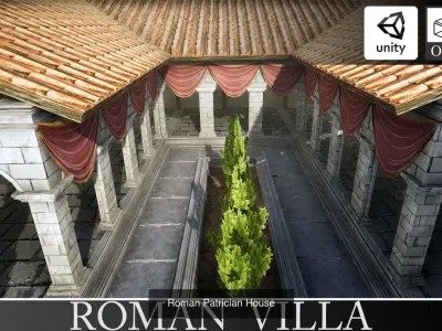 Ancient Rome Environment Collection 3D Model Pack