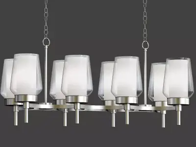 MANCHESTER LINEAR CHANDELIER 3D model
