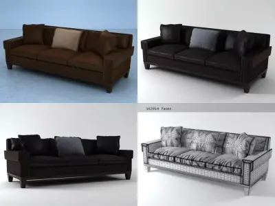 Well Suited sofa 3D model