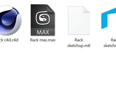 Drug Store Pharmacy Shelve Low Poly and less Materials Low-poly 3D model