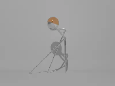 Floor lamp 3D model 93