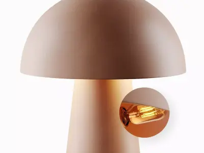 Joy Clay Table Lamp 3D model