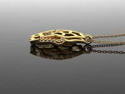 Pendant P085 3D Print Model 3D print model