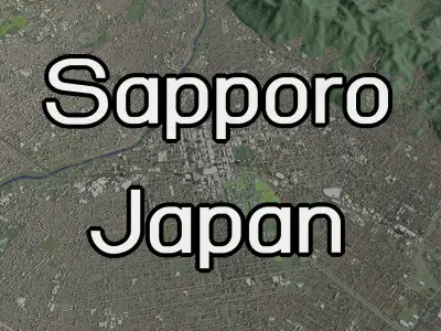 Japan - city and urban 3D Model Pack