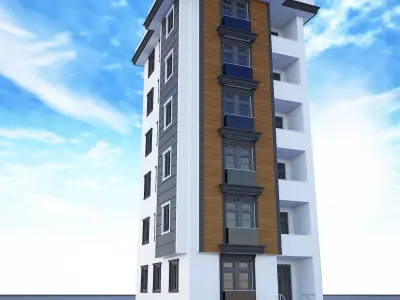  Ornate building 3d model 3D model