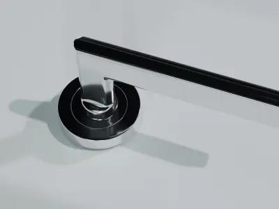 Door Handle 3D model 10