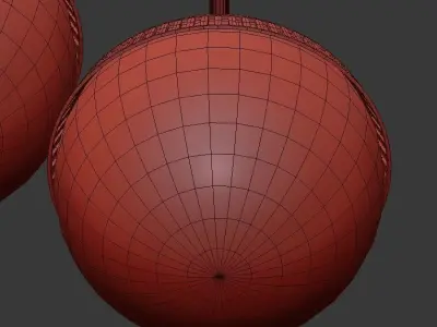 Chandelier RIO MULTI ARM 3D model