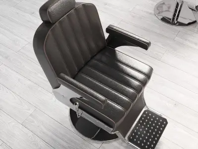 Barbershop Furniture  3D model