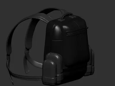 backpack sculpt 3d printable  3D model