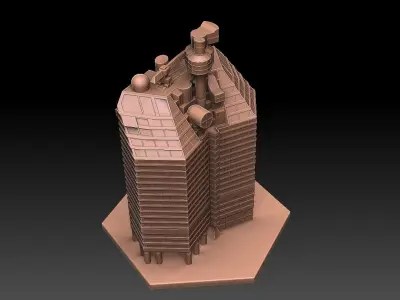Lilla Bommen Swedish Skyscraper 3D print model
