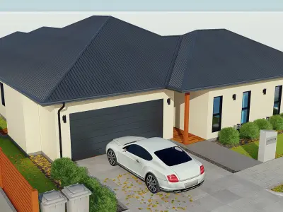 Australian House 4 3D model