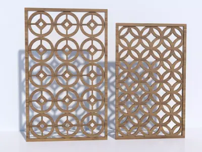 Ornament Panel 3D model