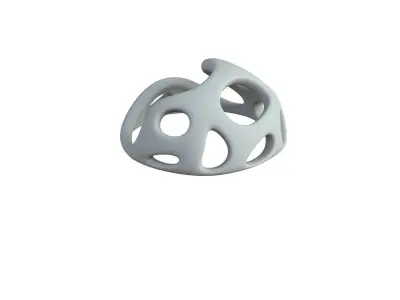 SciFi Cube Object No 46223 Low Poly Shape Low-poly 3D model