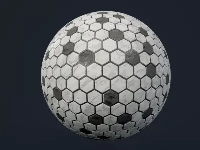 Marble Tile Seamless PBR Texture Texture 20