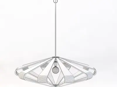 Remus Large Pendant 3D model