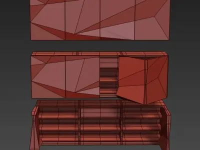 chest of drawers 12  3D model