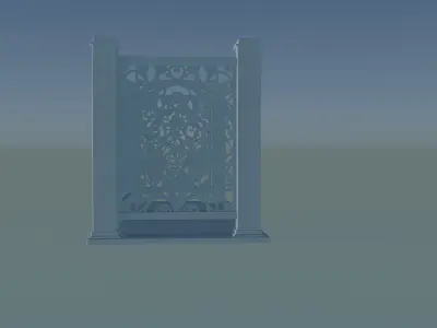 Railing - Balcony 3D print model