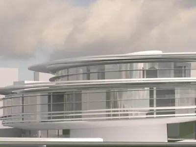 Serra building 3D model